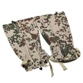 Tacgear Gaiters de pierna impermeable alemán BW Tropical Camo Metal Hooks Nuevo