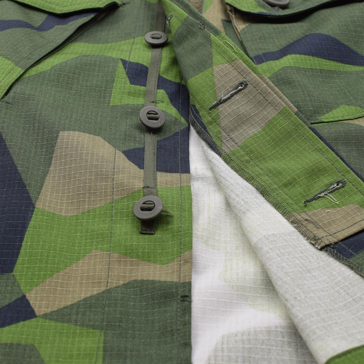 Marca TACGEAR, estilo militar sueco, chaqueta de campo de comando, camisas de camuflaje astillado