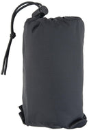 Compact black ripstop nylon pouch with drawstring for TACGEAR lightweight windproof camping hiking shirt storage