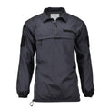 Camisa de viento de la marca Tacgear Camping Black Camping senderismo al aire libre Ripstop Smock