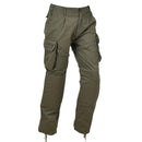 Olive TACGEAR military cargo pants with ripstop fabric, reinforced knees, and multiple tactical pockets for durability and storage