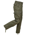 Tacgear Pantalones de carga de campo militar Ripstop pantalones reforzados tácticos oliva