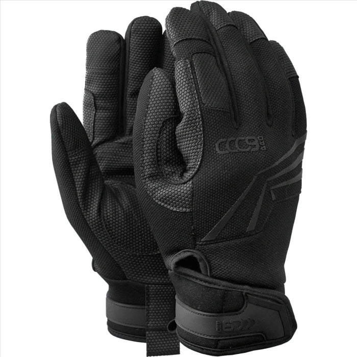 TAMREX PRO - 6000 Guantes Tácticos Durable Diamond Grip Cierre de Velcro Negro - GoMilitar