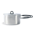 Tatonka Camping Cooking Juego de acero inoxidable de acero inoxidable Pot compacta de fuego al aire libre
