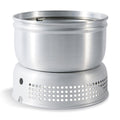 Tatonka Camping Cooking Stove Set Burner de acero inoxidable Pot compacta al aire libre