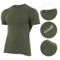 Capa de uso militar de Texar Capa de manga corta Tropas tácticas para camisetas