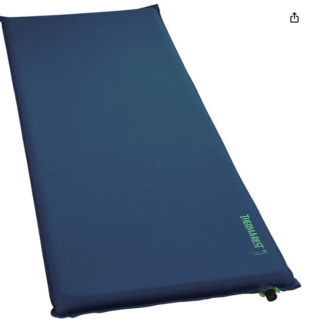 Therm-a-Rest BaseCamp XL Colchoneta autoinflable para dormir 196 cm Poseidon Blue