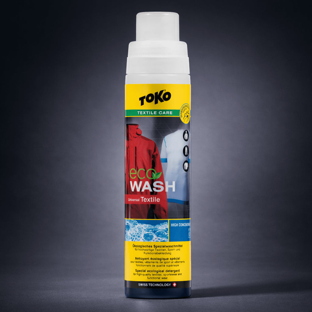 Toko Eco Textile Wash Limpiador para exteriores Gore Tex Membrane Wash Care 250 ml