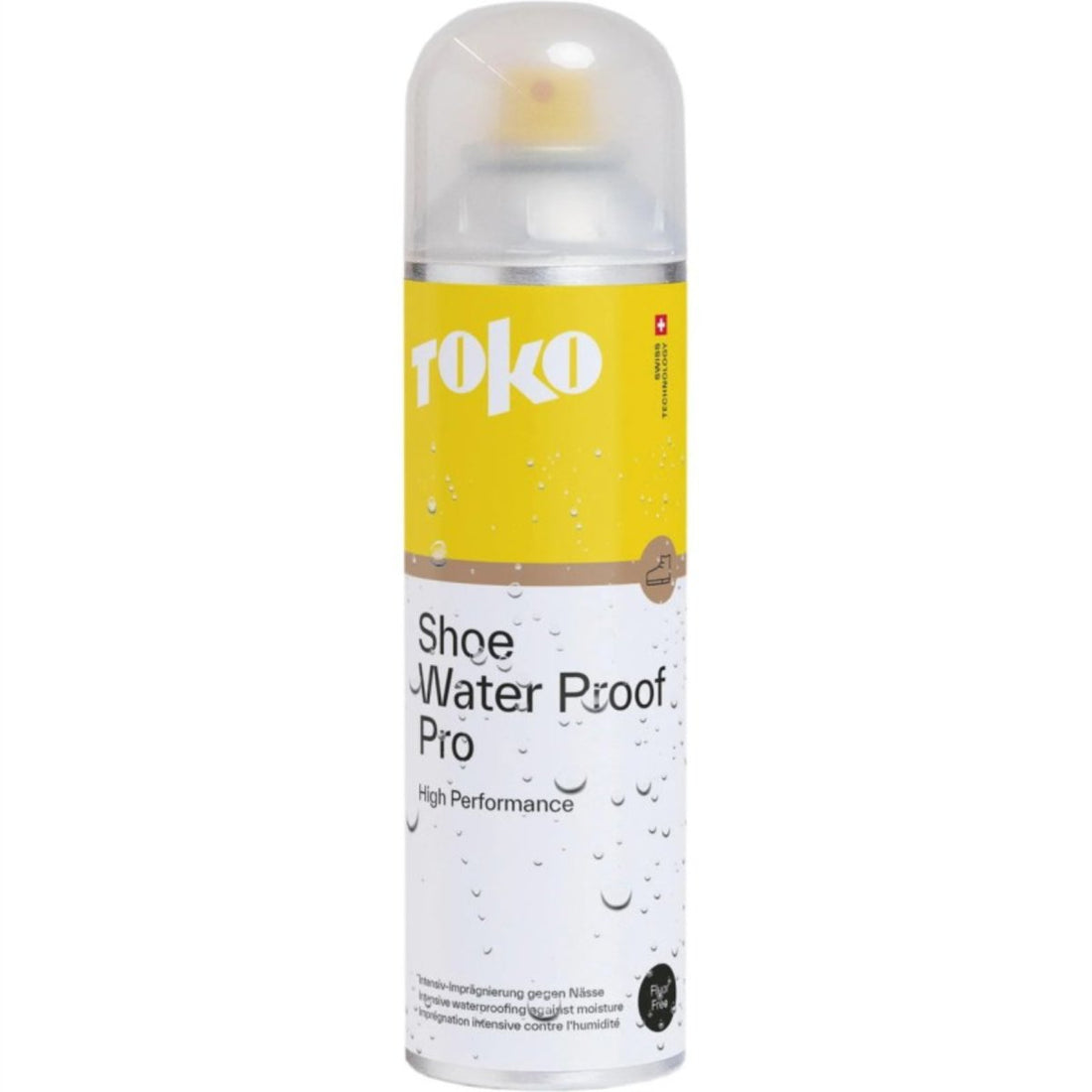 Toko Shoe Water Proof Pro Spray Protección duradera Cuidado exterior 250 ml