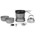 Set de estufa compacta de Trangia 1.75L mochilero ligero de aluminio anodizado duro