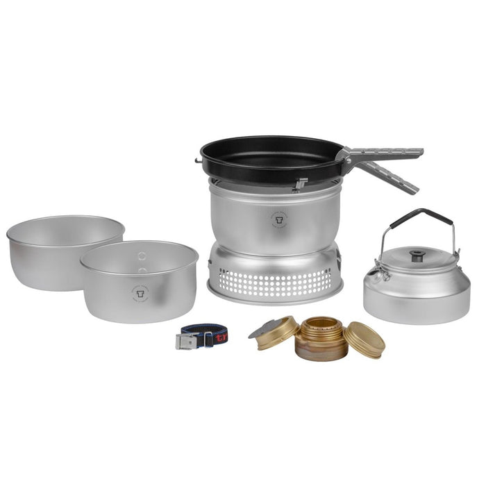 Juego de cocina Trangia, kit de cocina de aluminio, utensilios de cocina compactos y ultraligeros para exteriores - GoMilitar