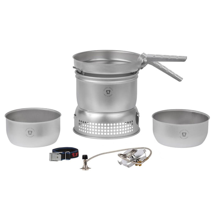 Conjunto de cocina Trangia, kit portátil de cocina para acampada, equipo de mochilero para mochilero - GoMilitar