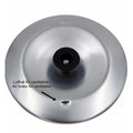 Mochila plegable de aluminio Trangia Mess kit tapa 0.9L mochilado plegable ligero de aluminio mochilado