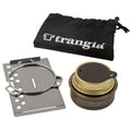 Trangia Mini Compact Ultralight Portable Stove Set Kit Burnet Kit de senderismo al aire libre