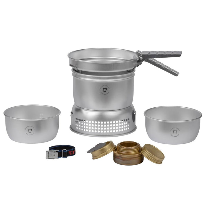 Trangia exterior compacto portátil ultraligero correa de nailon de aluminio camping cocina - GoMilitar