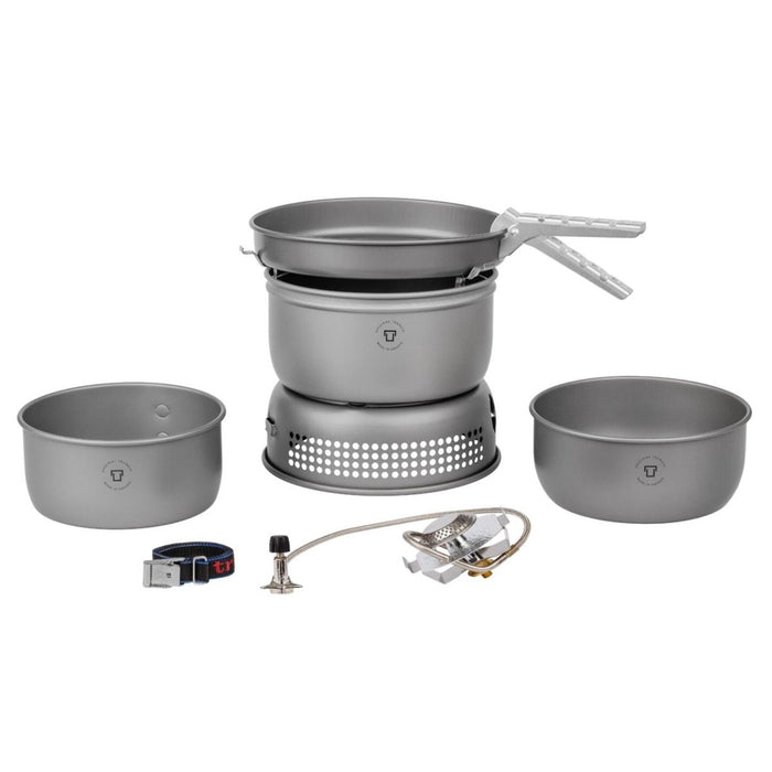 Trangia juego de estufa de cocina para exteriores de aluminio anodizado duro ligero para acampar - GoMilitar