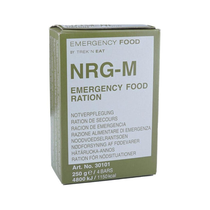 Trek'N Eat NRG-M Army Emergency Survival Pack preparador de alimentos listo para comer 275g - GoMilitar