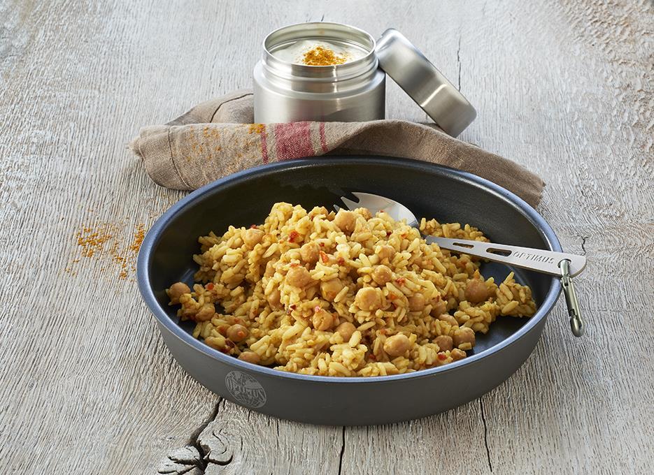 Trek'N'Eat Comida vegana Chana Masala Comida liofilizada para exteriores Senderismo 180 g