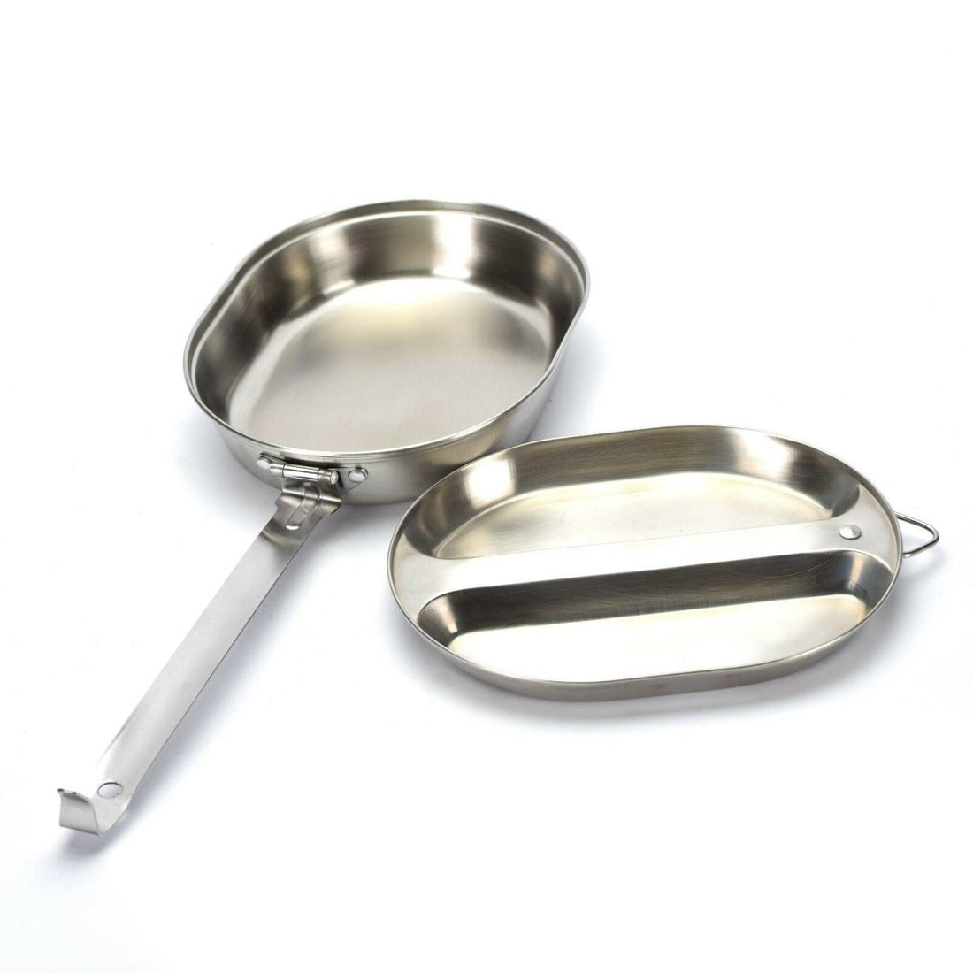 Kit de desorden del ejército de los EE. UU. Mess de acero inoxidable Mess de estilo de EE. UU. Comiendo Utensilios Nuevo