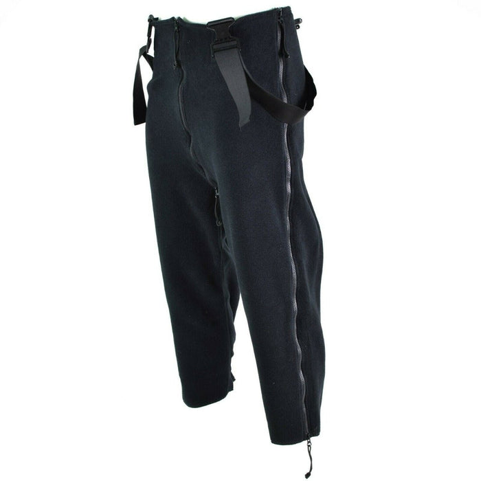 Pantalones del ejército estadounidense térmicos negros Pantalones para clima frío extremo Mono Polartec NUEVO - GoMilitar