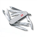 Navaja multiherramienta Victorinox MiniChamp Alox, herramienta EDC de bolsillo de 58 mm con 15 funciones