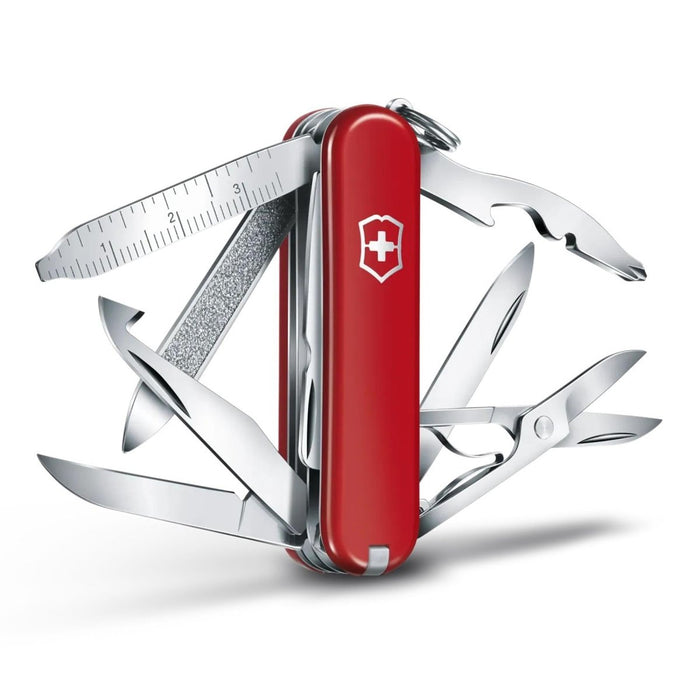 Navaja Multiherramienta Victorinox Swiss Mini Champ 15 Funciones Acero Inoxidable - GoMilitar
