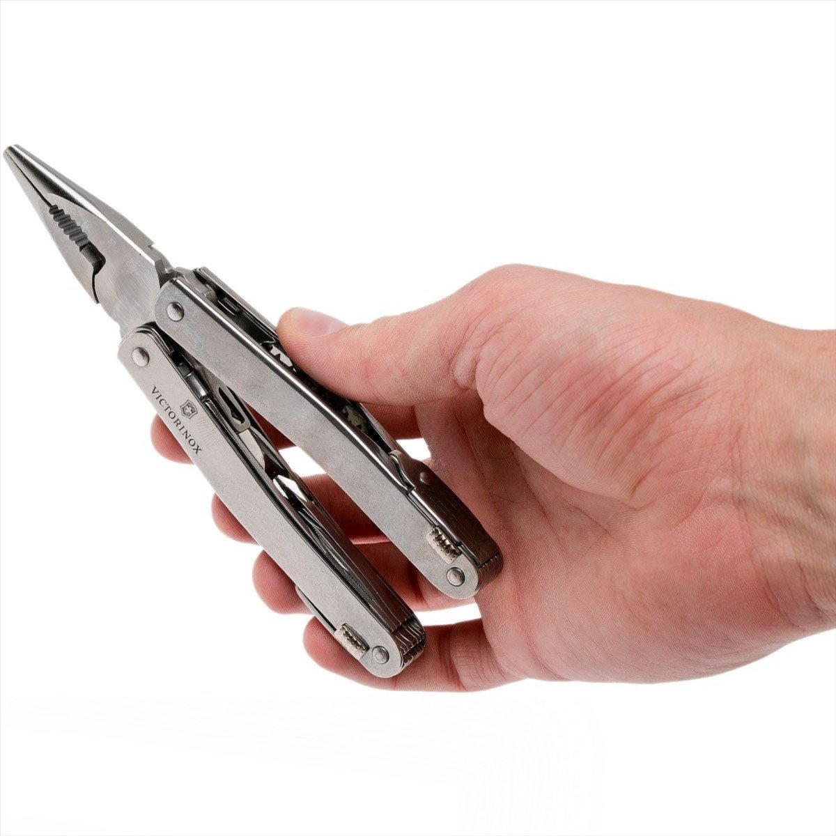 Victorinox Swiss Tool Spirit X Multi herramienta 24 funciones Funda de cuero EDC