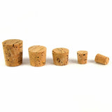 Enchufes de corcho alemanes vintage con botella redonda redonda de cantina enchufes bushcraft
