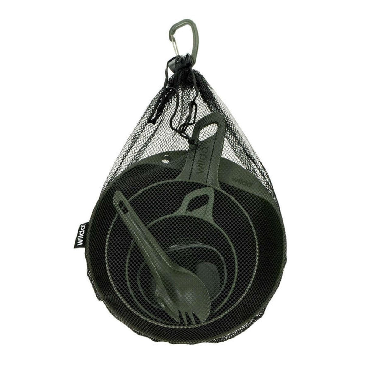 Wildo Explorer Kit Camping Tableware Juego de utensilios livianos sin BPA al aire libre