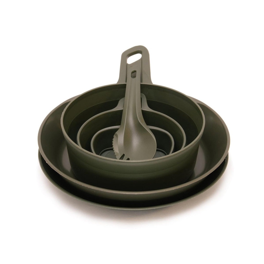 Wildo Explorer Kit Camping Tableware Juego de utensilios livianos sin BPA al aire libre