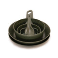 Wildo Explorer Kit Camping Tableware Juego de utensilios livianos sin BPA al aire libre