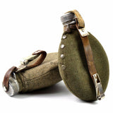 Segunda Guerra Mundial Sweden Ejército Suecia Beber Frasco Botella de agua Cantina militar