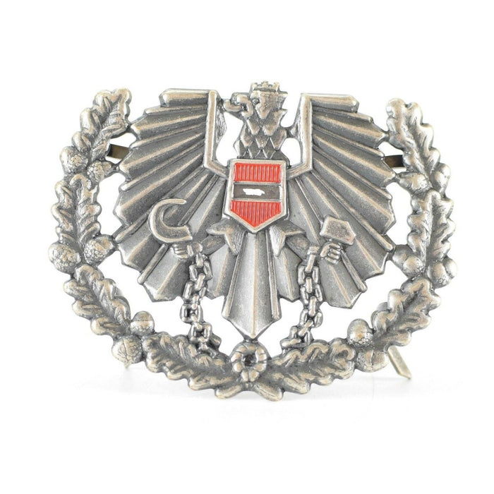 Auténtico ejército austríaco águila sombrero gorra boina Pin insignia escarapela militar Austria Insignia multicolor