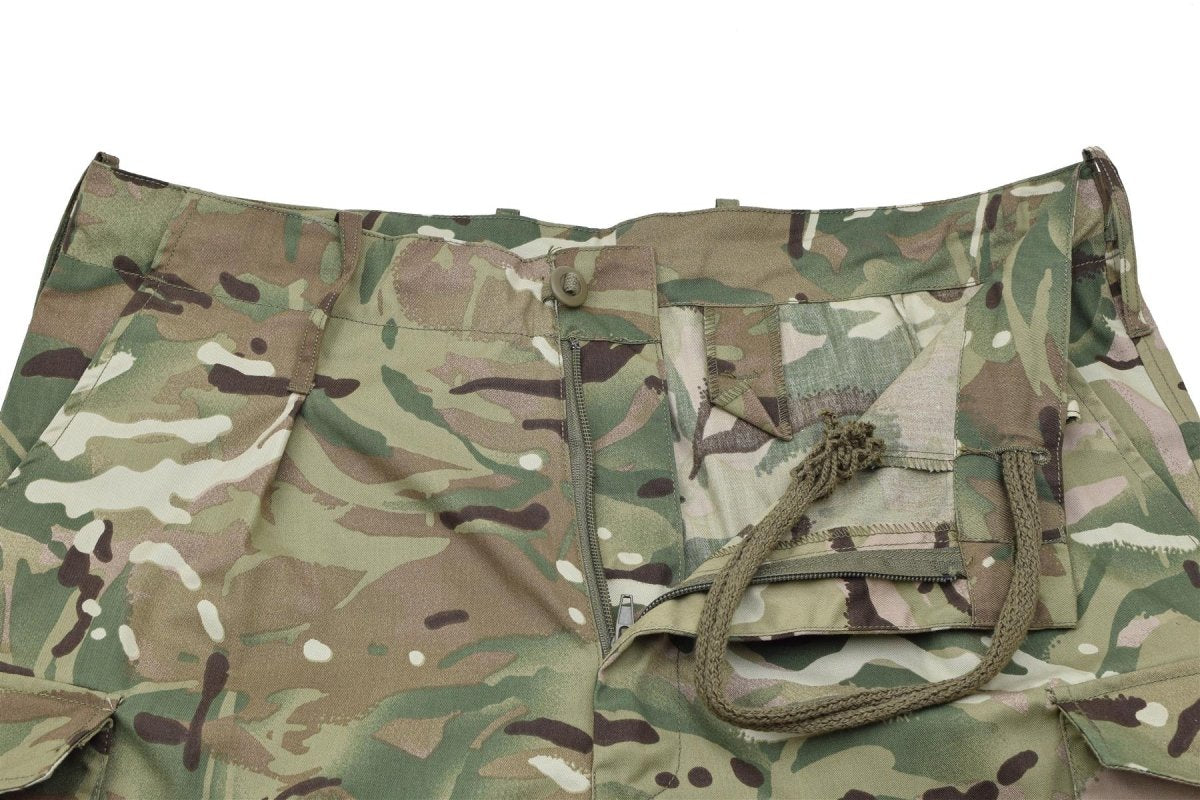 Genuino combate militar del ejército británico MTP CAMO SHORTS Problema militar nuevo