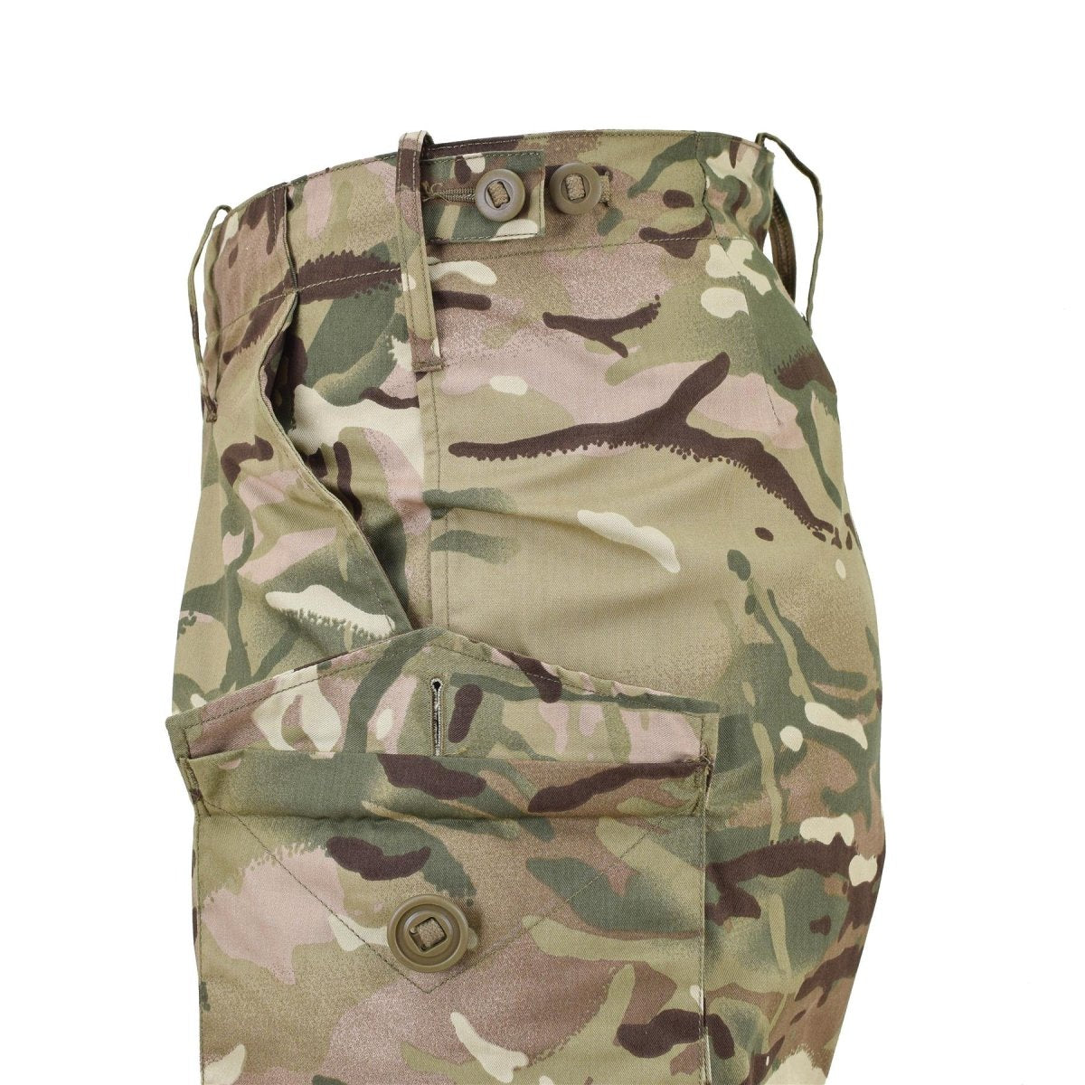 Genuino combate militar del ejército británico MTP CAMO SHORTS Problema militar nuevo