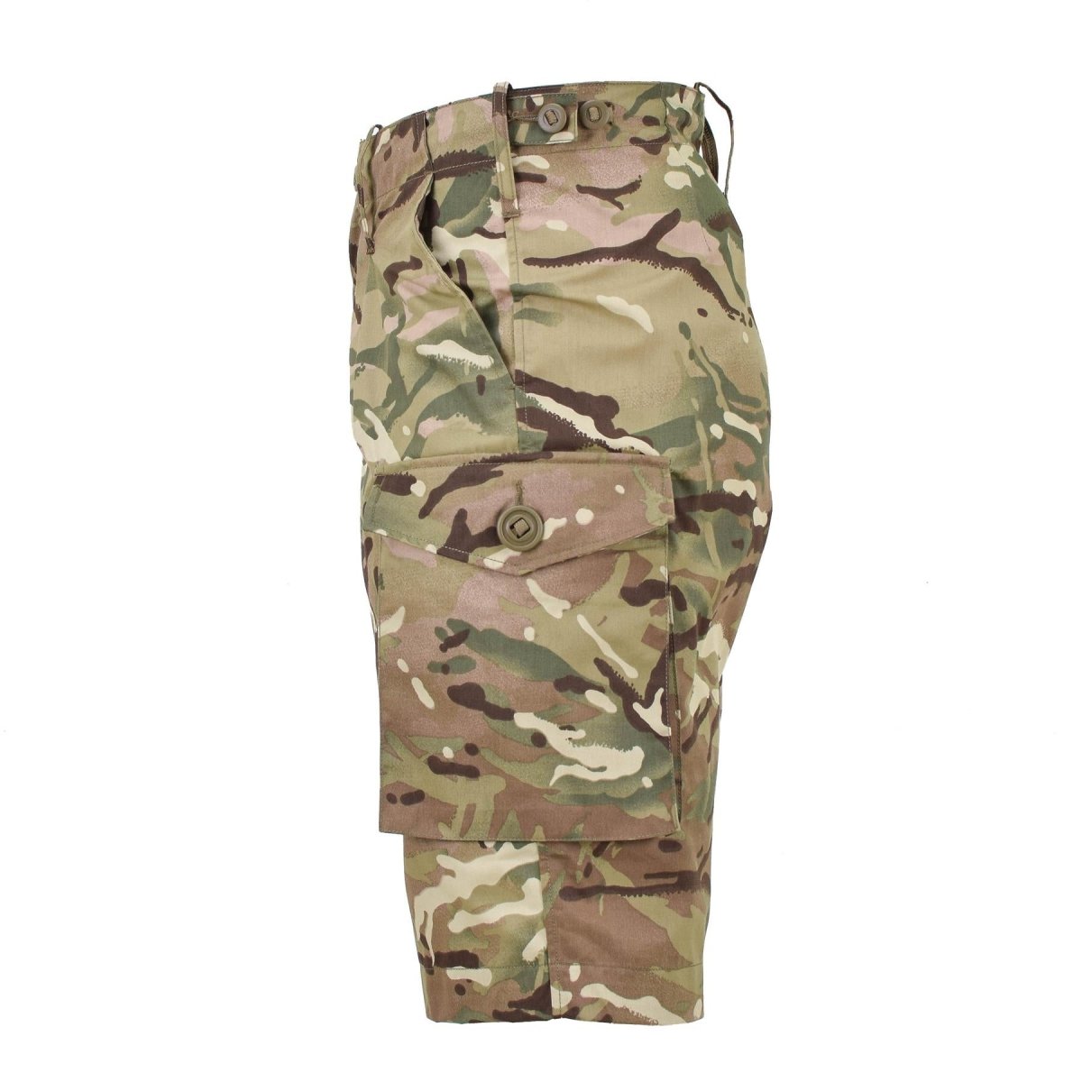 Genuino combate militar del ejército británico MTP CAMO SHORTS Problema militar nuevo