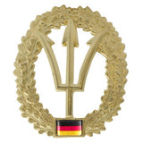 Genuino ejército alemán Bereta Insignia Insignia Cockada Combate de nadadores Marines Fuerzas
