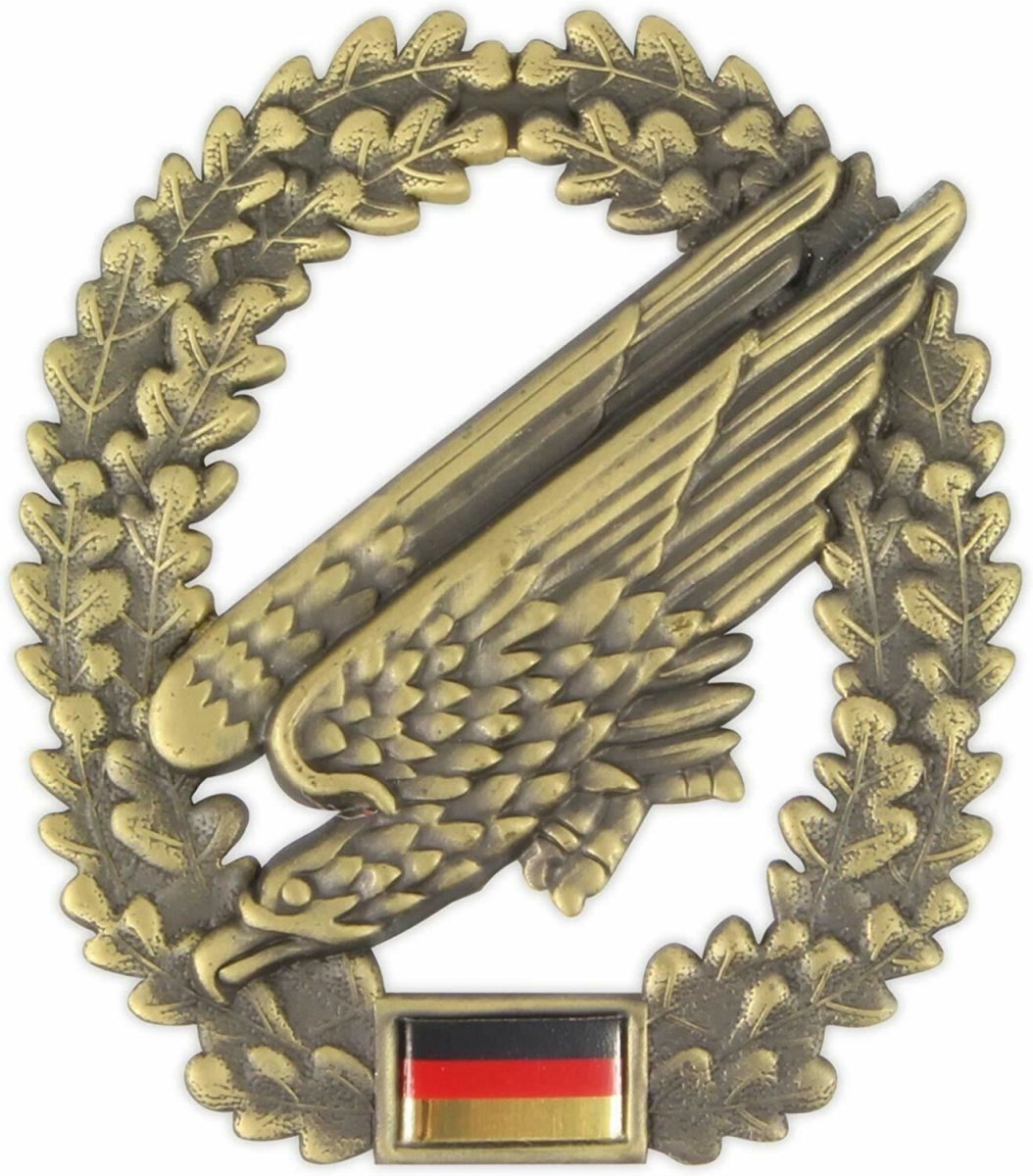 Boina del ejército alemán Badge Cockade Fallschirmjager paracaidista Fuerzas aéreas
