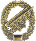 Boina del ejército alemán Badge Cockade Fallschirmjager paracaidista Fuerzas aéreas
