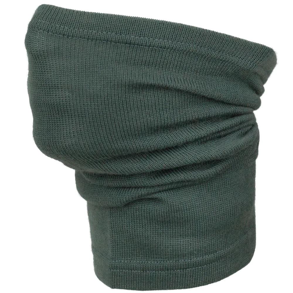 Tubo militar suizo original bufanda gris-olive transpirable bufandas cuello polaño nuevo